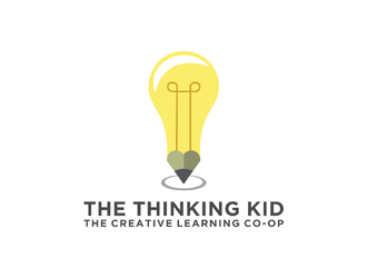 The Thinking Kid - The Creative Learning Co-op logo design by johana