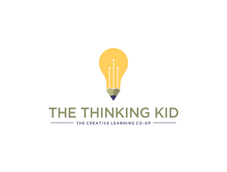 The Thinking Kid - The Creative Learning Co-op logo design by oke2angconcept