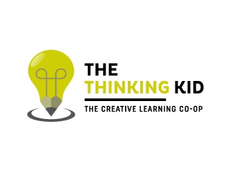 The Thinking Kid - The Creative Learning Co-op logo design by akilis13