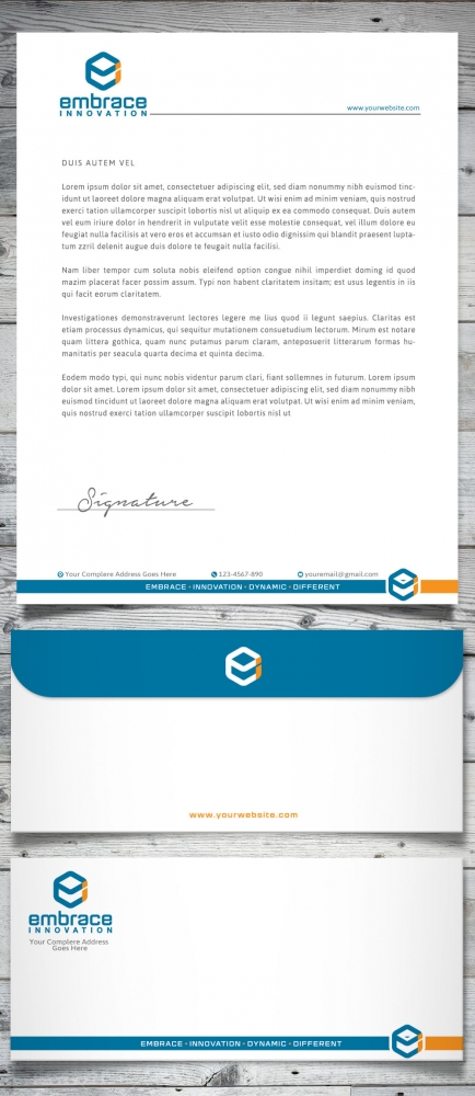 Embrace Innovation logo design by scriotx