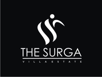 The Surga villa estate logo design by EkoBooM