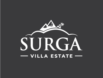 The Surga villa estate logo design by rootreeper