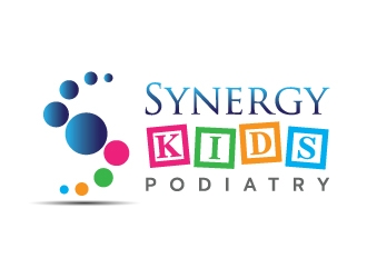 Synergy Kids Podiatry logo design by JudynGraff