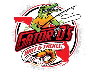 Gator D’s Bait & Tackle logo design by REDCROW
