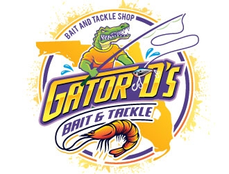 Gator D’s Bait & Tackle logo design by REDCROW