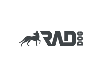 R.A.D. dog logo design by nona