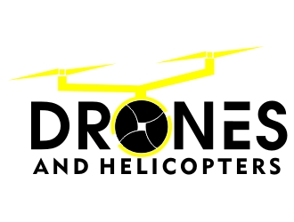 Drones and Helicopters logo design by hallim