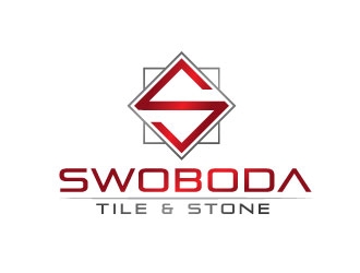 Swoboda Tile & Stone logo design by REDCROW