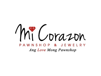 Mi Corazon Pawnshop & Jewelry logo design by labo