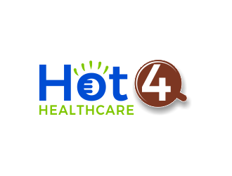 Hot 4 Healthcare logo design by hitman47