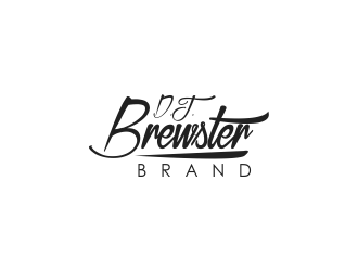 D.J. Brewster (Brand) logo design by giphone