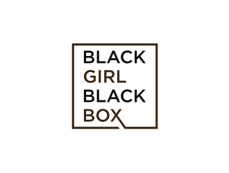 Black Girl Black Box logo design by mbamboex
