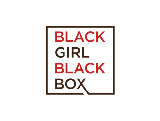 Black Girl Black Box logo design by mbamboex