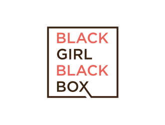 Black Girl Black Box logo design by mbamboex