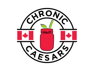 Chronic Caesars logo design by done