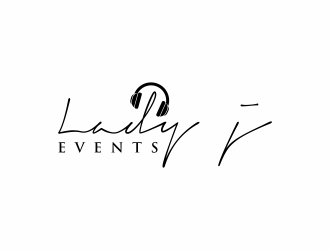 Lady J Events logo design by ammad