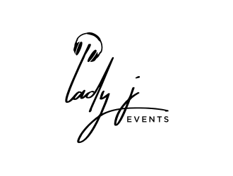 Lady J Events logo design by nurul_rizkon