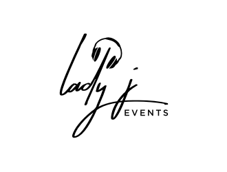 Lady J Events logo design by nurul_rizkon