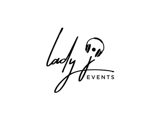 Lady J Events logo design by nurul_rizkon