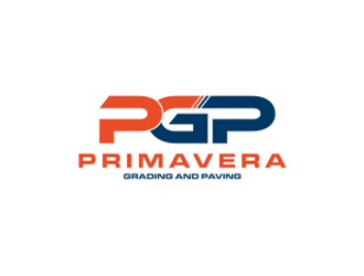 Primavera grading and paving logo design by sheilavalencia