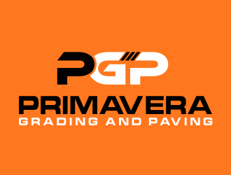 Primavera grading and paving logo design by done