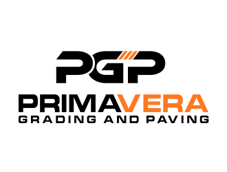 Primavera grading and paving logo design by done
