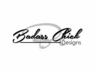 Badass Chick Designs logo design by giphone