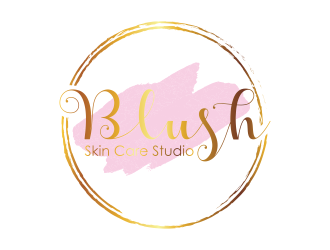 Blush Skin Care Studio logo design by qqdesigns