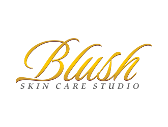 Blush Skin Care Studio logo design by rykos
