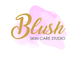 Blush Skin Care Studio logo design by logy_d