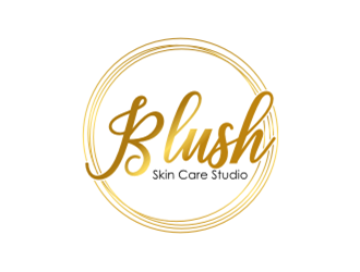 Blush Skin Care Studio logo design by sheilavalencia