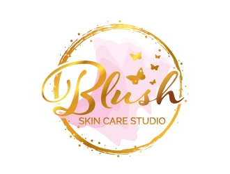 Blush Skin Care Studio logo design by jaize