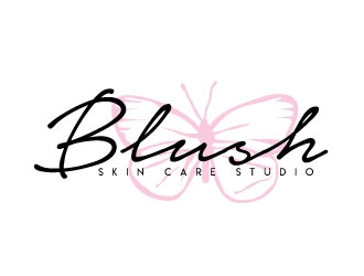 Blush Skin Care Studio logo design by REDCROW