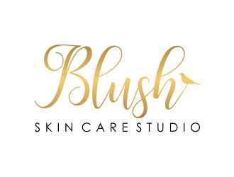 Blush Skin Care Studio logo design by asyqh