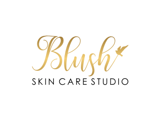 Blush Skin Care Studio logo design by asyqh