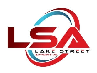 Lake Street Automotive  logo design by REDCROW