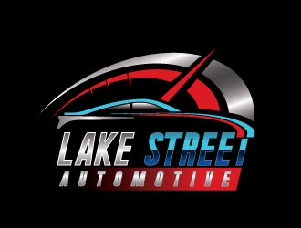 Lake Street Automotive  logo design by REDCROW