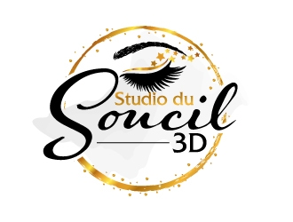 Studio du Soucil 3D logo design by jaize