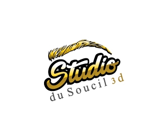 Studio du Soucil 3D logo design by samuraiXcreations