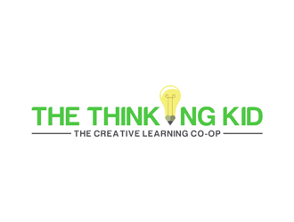 The Thinking Kid - The Creative Learning Co-op logo design by johana