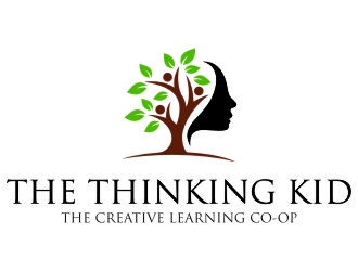 The Thinking Kid - The Creative Learning Co-op logo design by jetzu