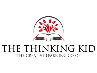 The Thinking Kid - The Creative Learning Co-op logo design by jetzu