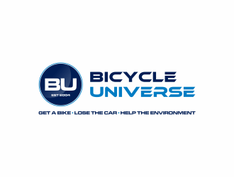 Bicycle Universe logo design by ammad