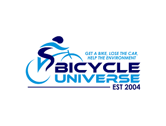 Bicycle Universe logo design by haze
