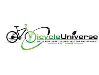 Bicycle Universe logo design by DreamLogoDesign