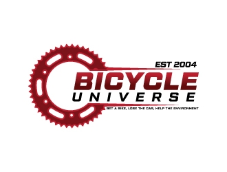 Bicycle Universe logo design by Erasedink