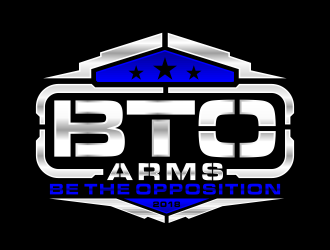 BTO Arms logo design by jm77788
