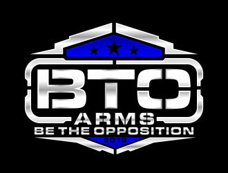 BTO Arms logo design by jm77788