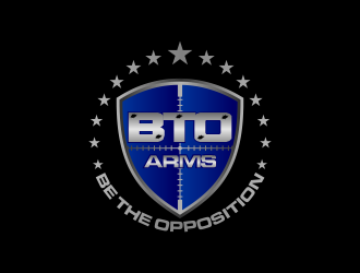 BTO Arms logo design by beejo