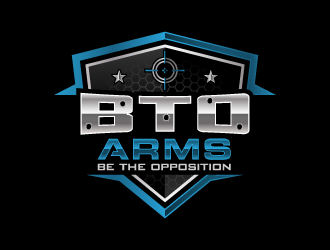 BTO Arms logo design by pencilhand